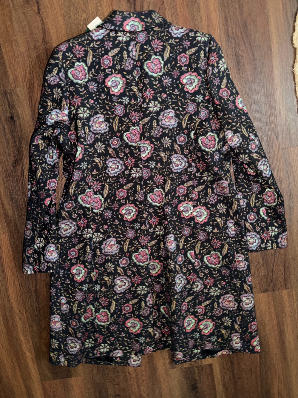 Rare Hobbs Palace collection embroidered brocade coat NWT $600 summer jacket - Picture 11 of 15